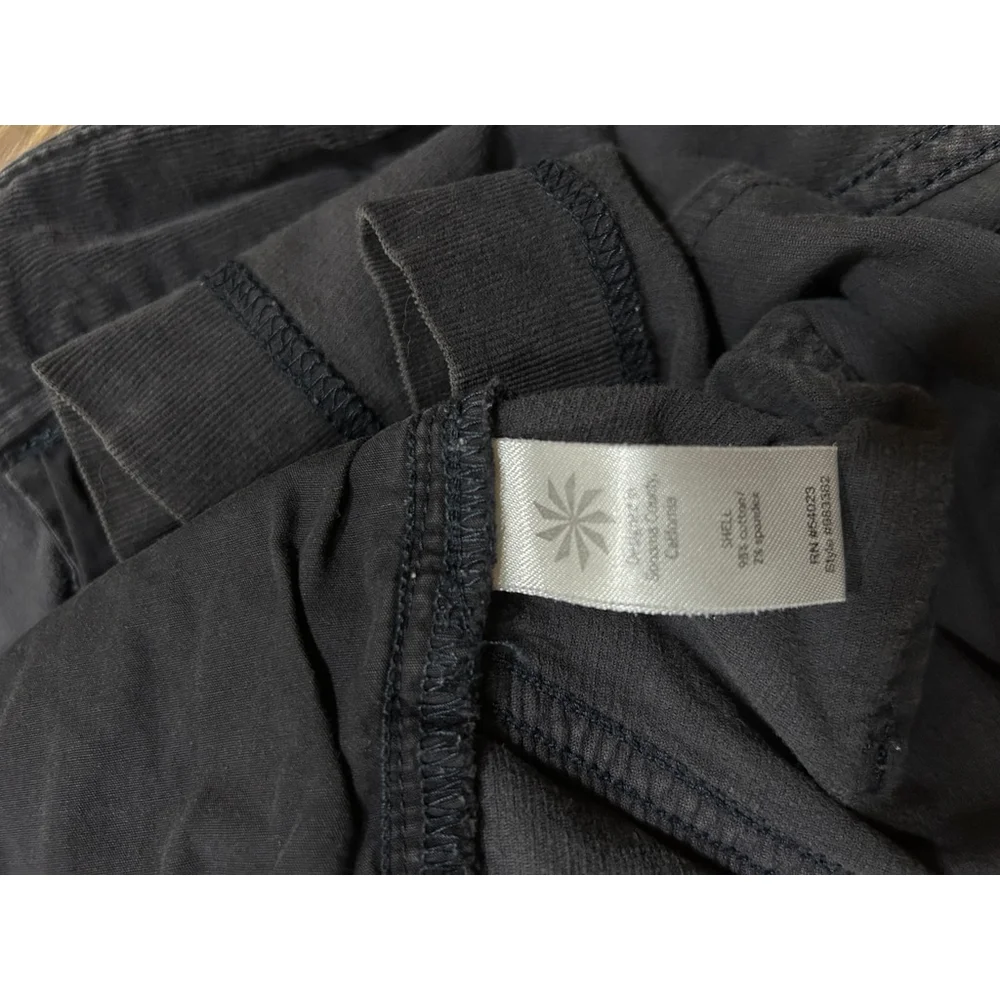 Athleta Gray Corduroy Shorts Size 4